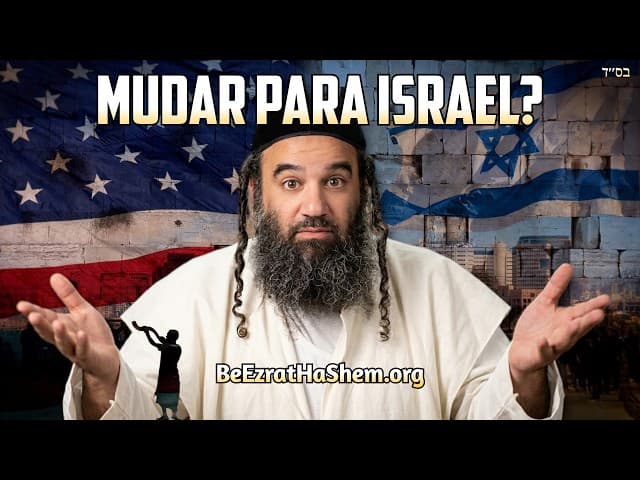Devem os judeus deixar os EUA e ir para Israel?