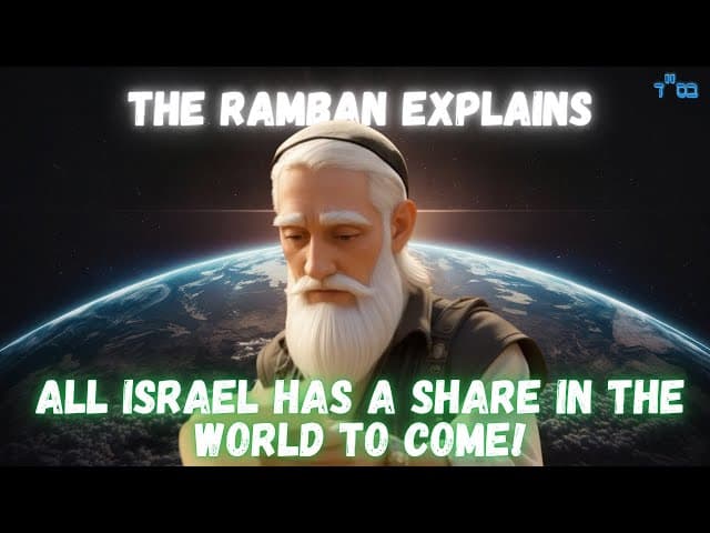 🕯️ All Aboard the Olam HaBa Express! Learn with the RAMBAN! | TORAH FOR KIDS AI