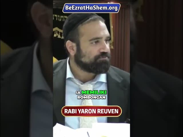 Mengapa Tuhan Gunakan Malaikat Jika Dia Maha Kuasa? #Torah #Yahudi #RabiYaronReuven