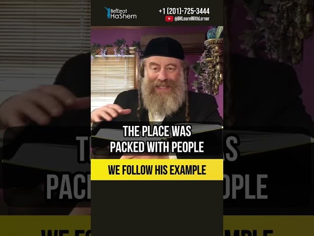 We follow his example 💡 Zealous for Hashem #Torah #shorts