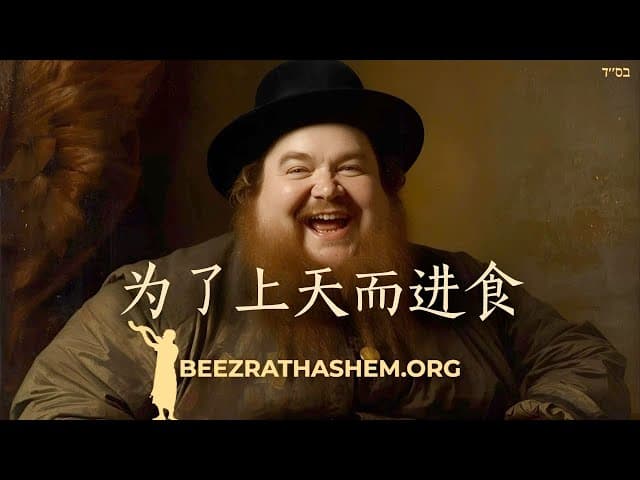 巴尔·谢姆·托夫论为了上天堂而吃
