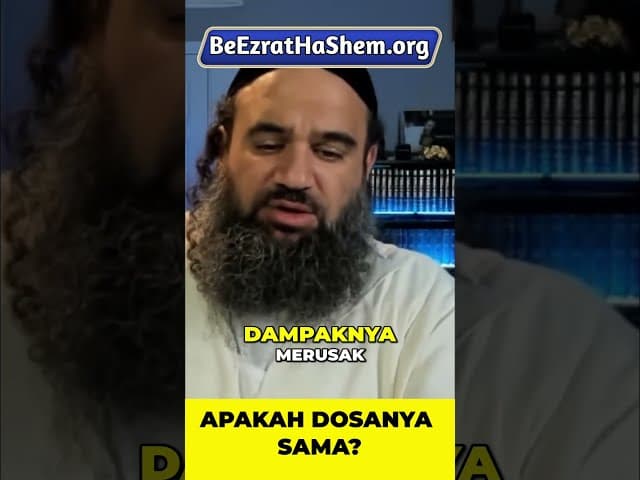 Apakah Dosa Seksual Pria dan Wanita Sama? #Torah #Yahudi #RabiYaronReuven
