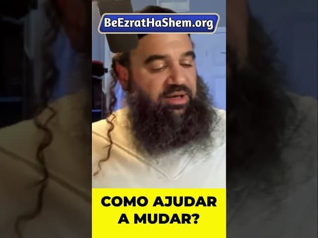 Menos Ira, Mais Apoio O poder de investir em quem precisa de ajuda #Torá #Judeu #RabinoYaronReuven