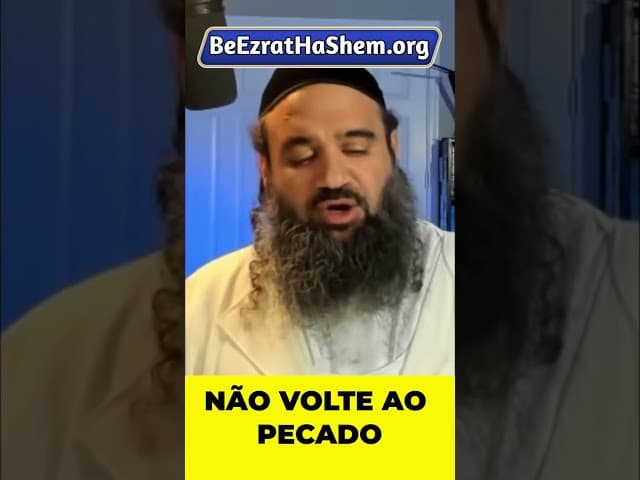 Teshuvá Como NÃO voltar ao pecado! #Torá #Judeu #RabinoYaronReuven