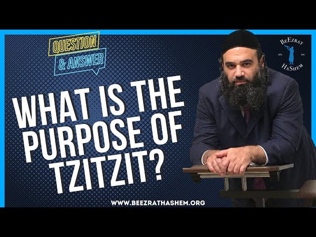 WHAT IS THE PURPOSE OF TZITZIT?