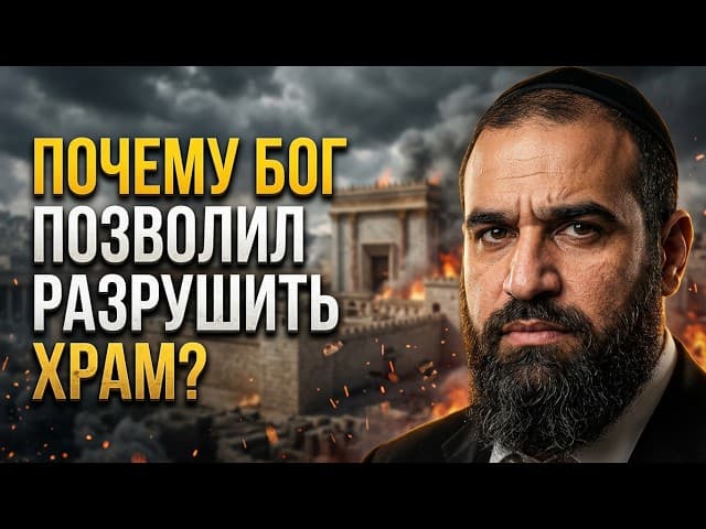 Почему Бог позволил разрушить Храм? | Раввин Ярон Реувен
