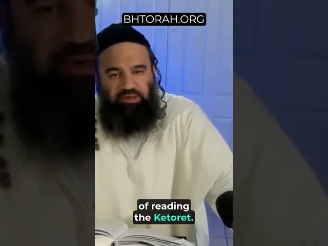 Ketoret Segulah Help Here: Beezrathashem.org/donate Full Lecture: