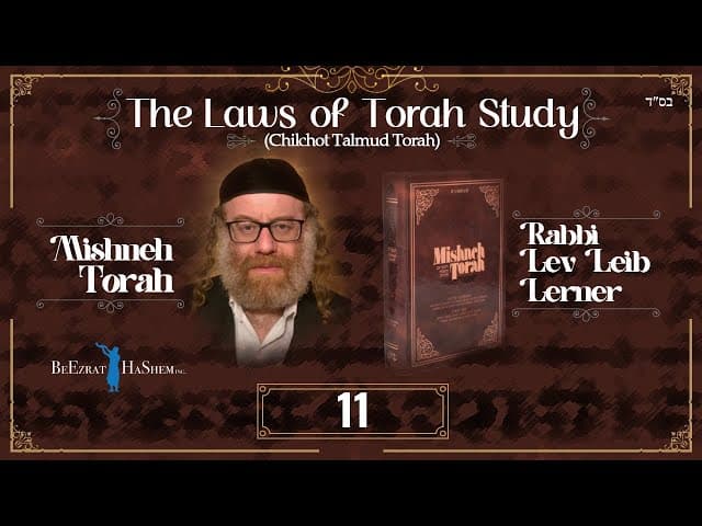 Ask Questions Properly To Fully Understand  - The Laws of Torah Study (11)