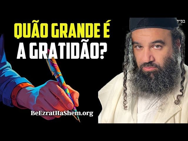Quão agradecido devo ser a alguém que me emprestou uma caneta?