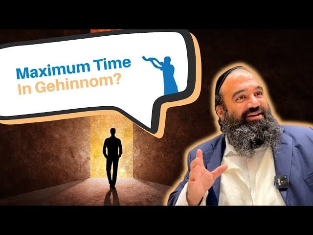 Is there a maximum time a Jew can spend in Gehinnom (Hell)?