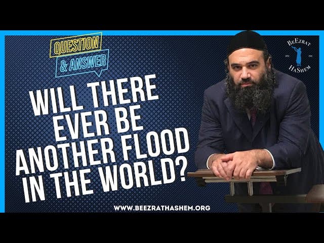   WILL THERE EVER BE ANOTHER FLOOD IN THE WORLD