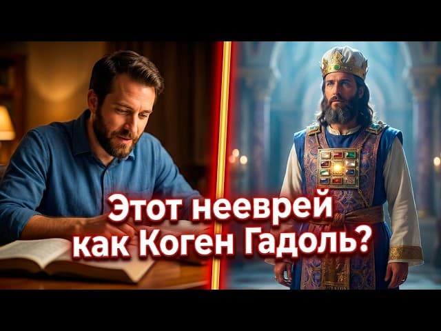 Этот нееврей как Коген Гадоль