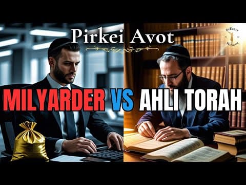 Menjadi Miliarder vs Cendekiawan Torah - MUSSAR