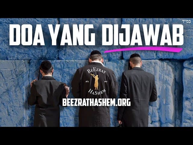 Rahasia Doa Dikabulkan saat Pesach