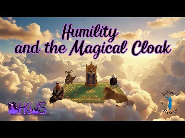 Humility and the Magical Cloak | TORAH FOR KIDS AI