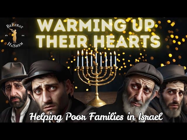 Warming Up Their Hearts In Israel This Chanukah