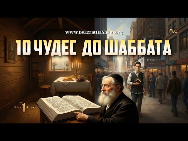 10 чудес до шаббата ЧАСТЬ 5 - Пиркей Авот