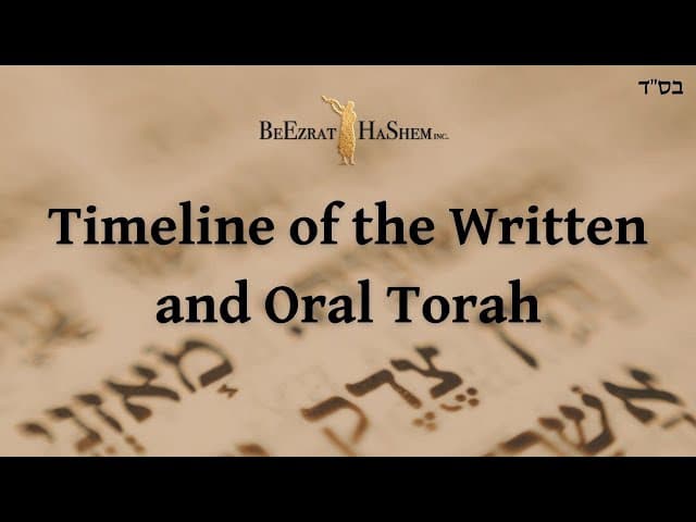 How Did the Laws of the Torah Develop?