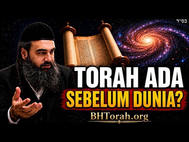 Torah Sebelum Dunia: Bagaimana Cara Menjadi Seorang Tzadik? | Pirkei Avot 170