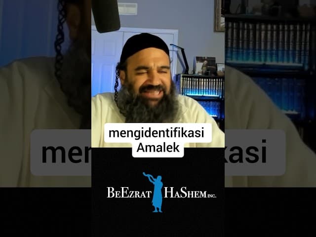Karena Perang Melawan Amalek Adalah Perang Spiritual #shorts
