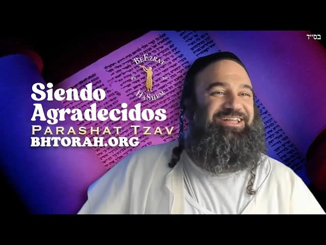 Parashat Tzav: Gratitude