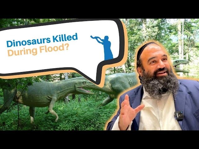 Were the dinosaurs killed during the flood of Noah?