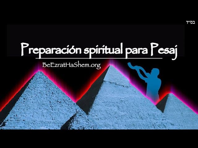 PREPARACIÓN ESPIRITUAL PARA PESAJ