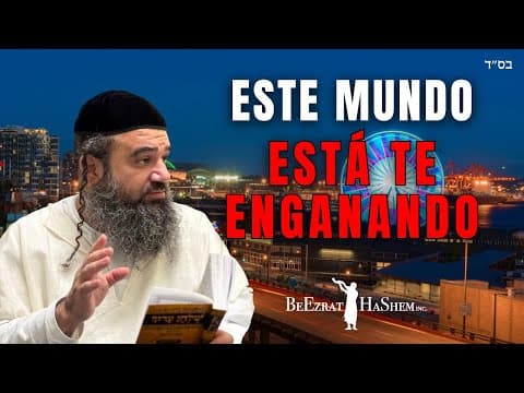 Não Fique Confortável Neste Mundo. - Pirkei Avot