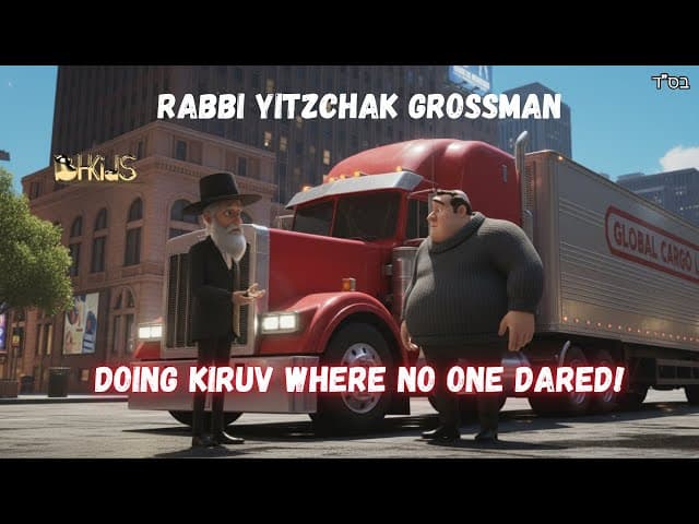 Kiruv Story | Rabbi Yitzchak Grossman | TORAH FOR KIDS AI