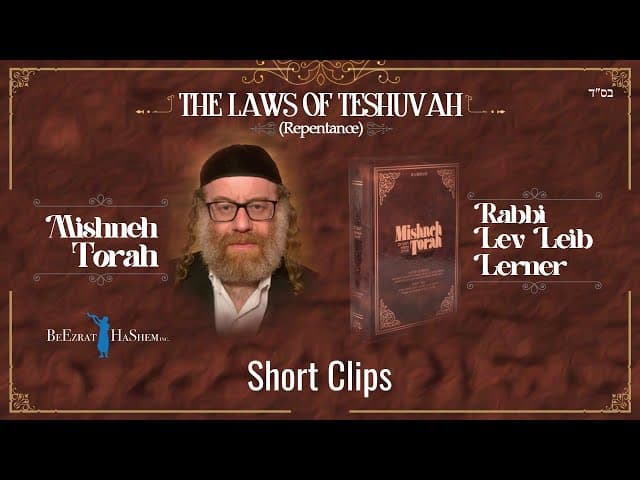 Confess Again on Next Yom Kippur  (The Laws of Teshuvah)