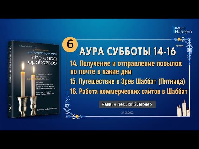 𝟲. Аура Субботы | Получение и отправление посылок по почте в какие дни | Главы 14-16 |