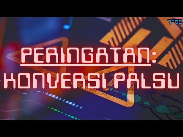 Peringatan: Konversi Palsu