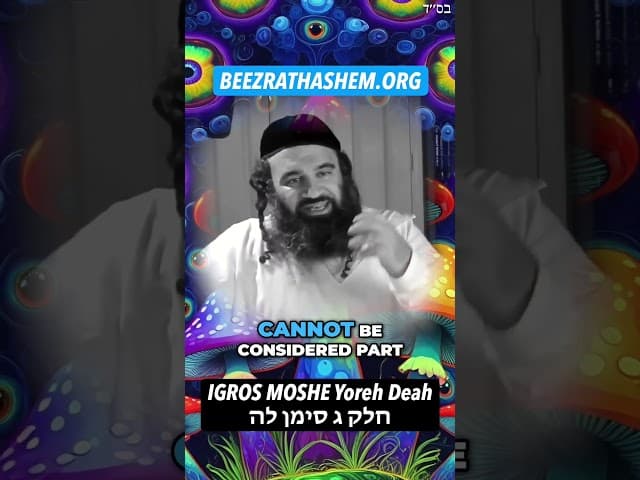 Rav Moshe Feinstein - Damaging The Body And The Mind #Torah #Jewish #RabbiYaronReuven