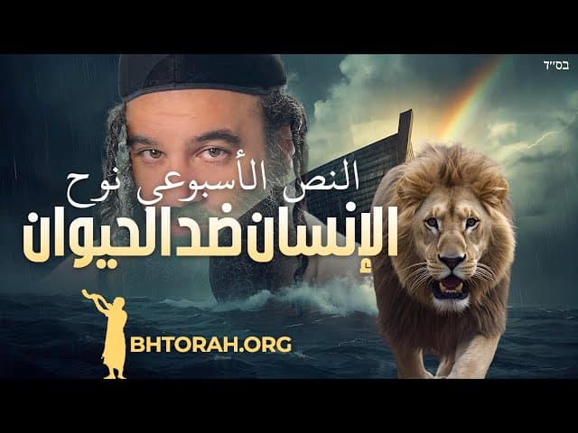 النص الأسبوعي نوح: ما الذي يفصل الإنسان عن الحيوان؟