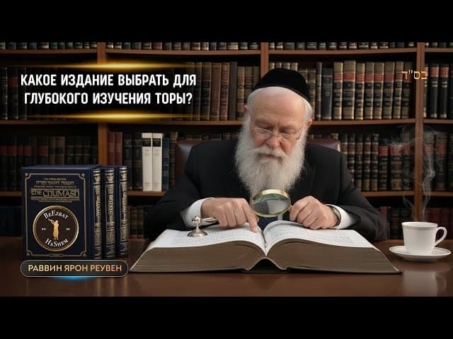Какое издание выбрать для глубокого изучения Торы? | Раввин Ярон Реувен