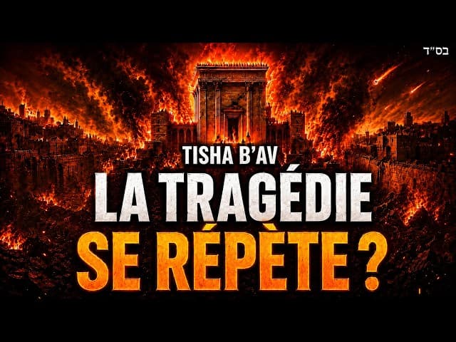 Tisha B’Av: Pourquoi les tragédies de l’histoire juive se répètent elles?
