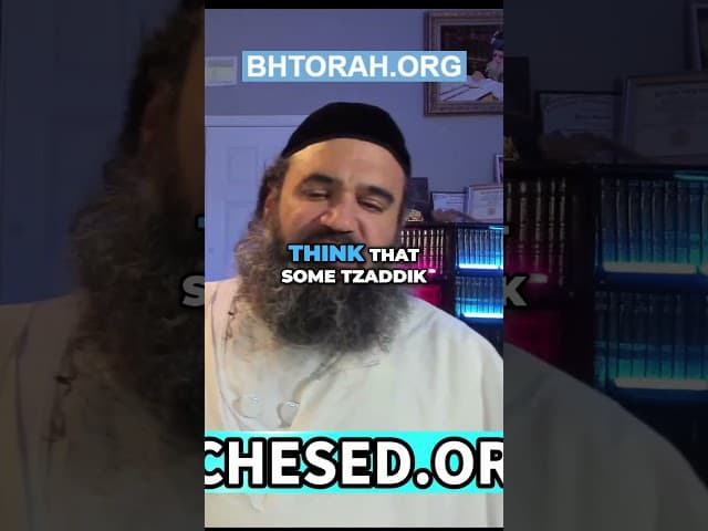 Don't Rely on Rabbis for Salvation!