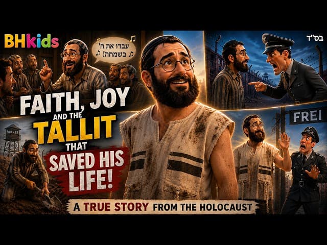 A True Story From The Holocaust | Rabbi Nissim Yagen  | TORAH FOR KIDS AI