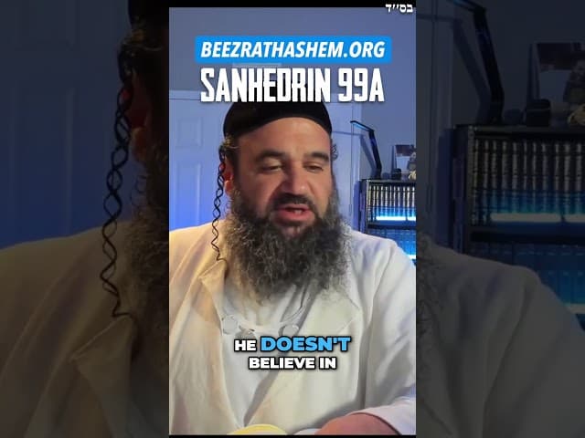 They Despised The Word of HaShem And Lost Their Olam Haba #Torah #Jewish #RabbiYaronReuven
