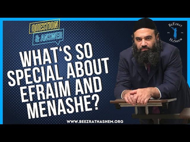   WHAT S SO SPECIAL ABOUT EFRAIM AND MENASHE