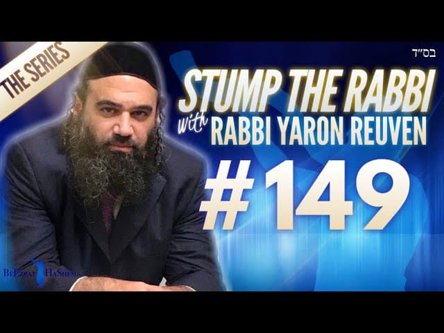 EXODUS TEST, Satan Job, LGBTQ DESIRE, Conspiracy Addicts, ALLAH vs God, Yanuka- STUMP THE RABBI(149)