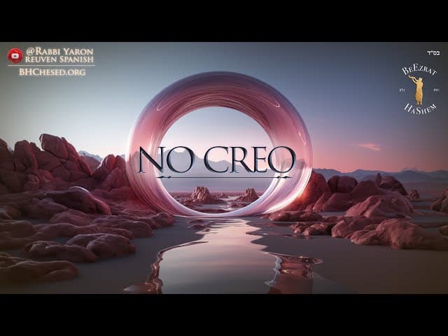 Es que no creo en éso, yo fabrico mi destino y soy el único responsable.