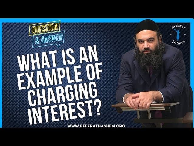   What is an example of charging interest