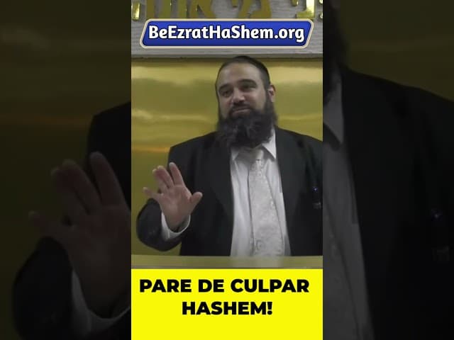 Foi Você Quem Colocou o Sal #Torá #Judeu #RabinoYaronReuven