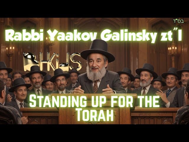 Standing Up For The Torah | TORAH FOR KIDS AI