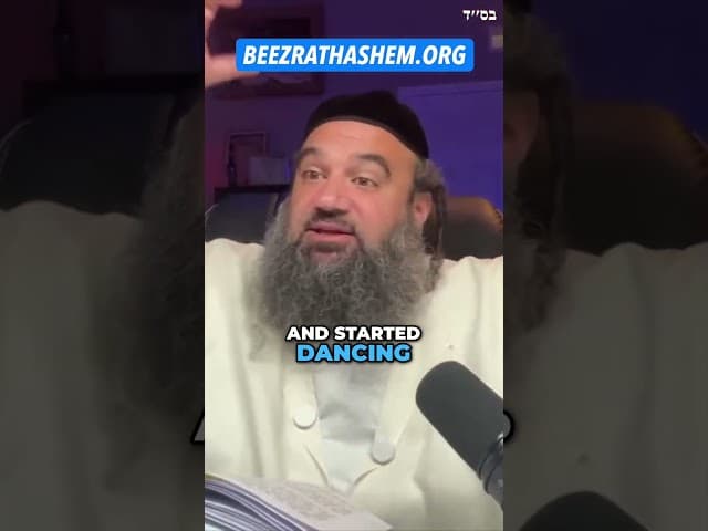 Baruch Mordechai At The Purim Tish