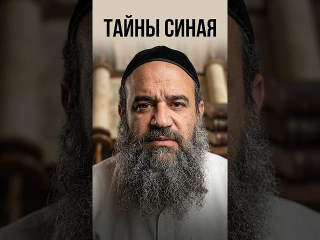 Всё от горы Синай.