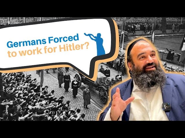 Were the Germans forced to work for Hitler?
