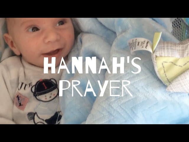 Jewish Prayer Tips: How Hannah Got Her Baby