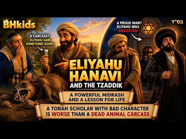 Learning a lesson from Eliyahu HaNavi✨| TORAH FOR KIDS AI